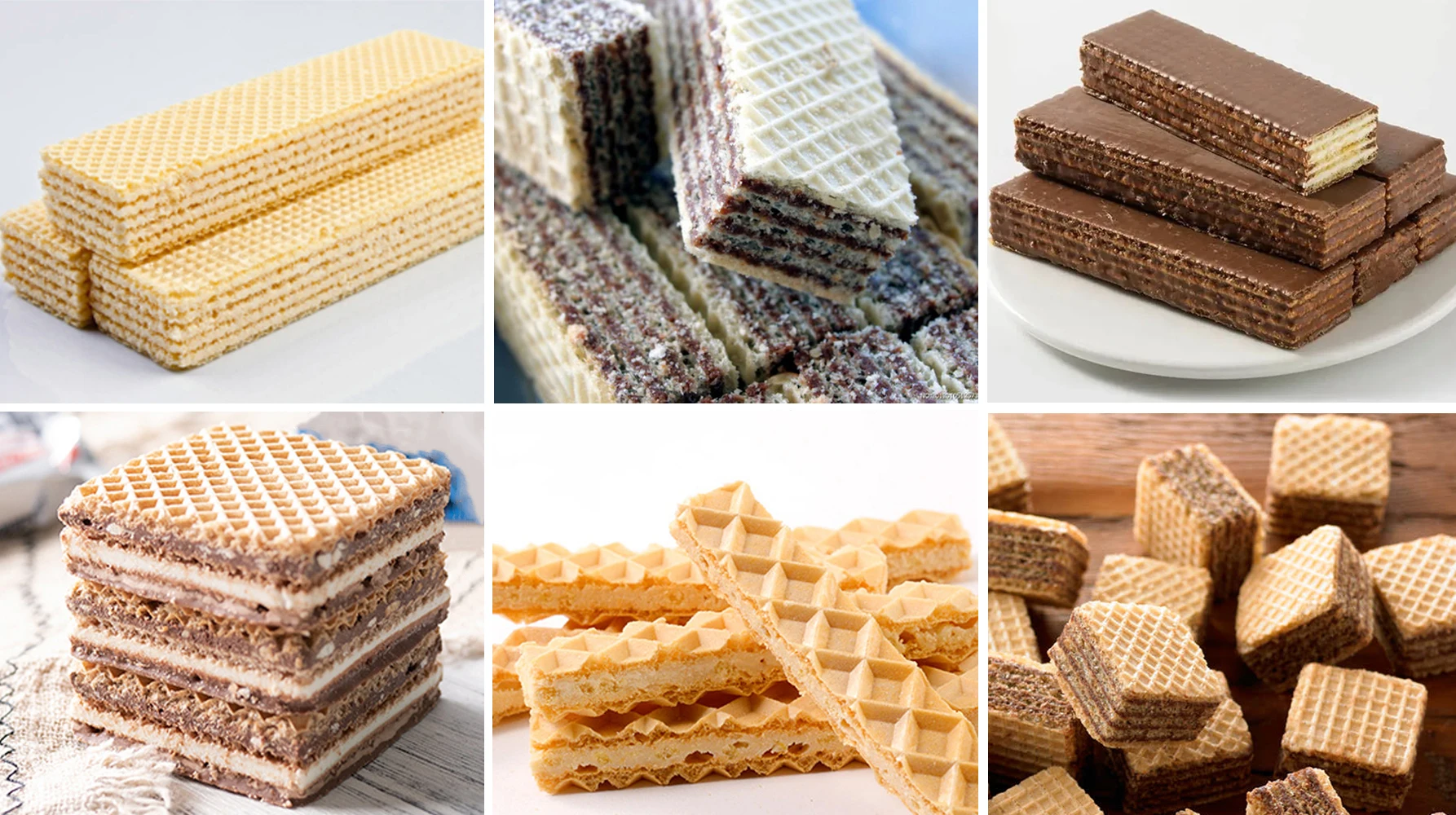 Fully Automatic Complete Wafer Biscuit Line Snack Wafer Machinery Production Line Wafer Biscuit