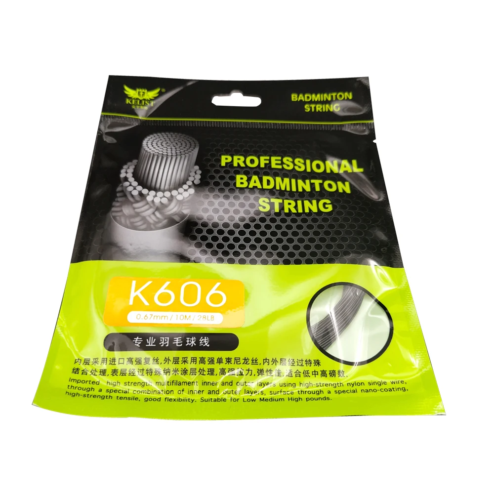 High Durable Badminton Racket String Manufacturer KT606 10m Badminton String