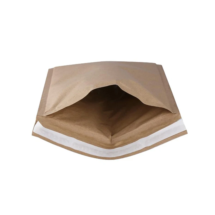 Honeycomb Cushion Courier Mailer Shipping Mailing Bags Eco Friendly Compostable Corrugated Kraft Paper Padded Bubble Envelopes