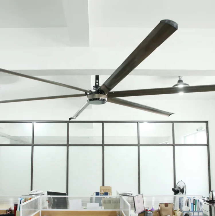 4M PMSM 6 Blades Dc Motor Ceiling Fan For Industrial