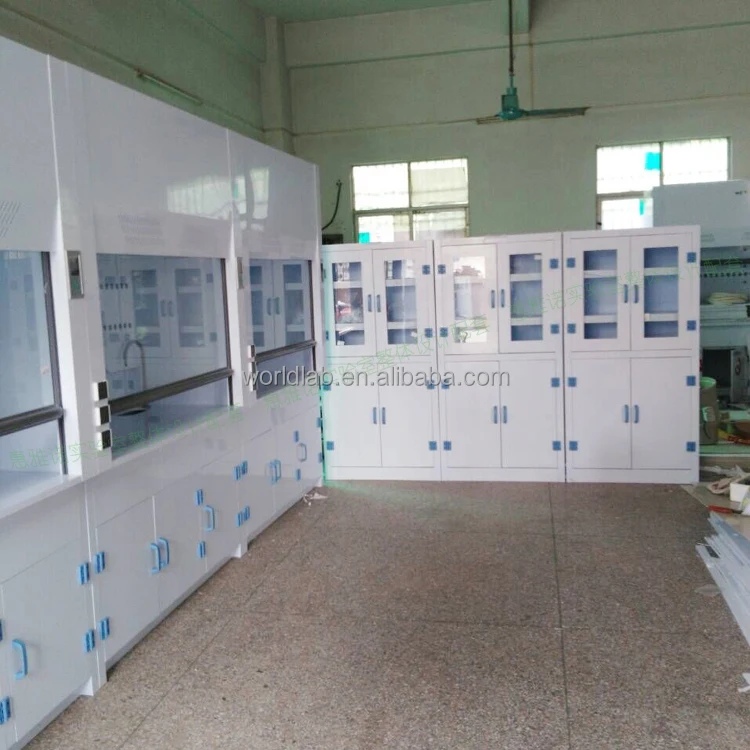 Manufacturer wholesales special exhaust hood for ventilation system Laboratory PP Fume hood PP fume hood