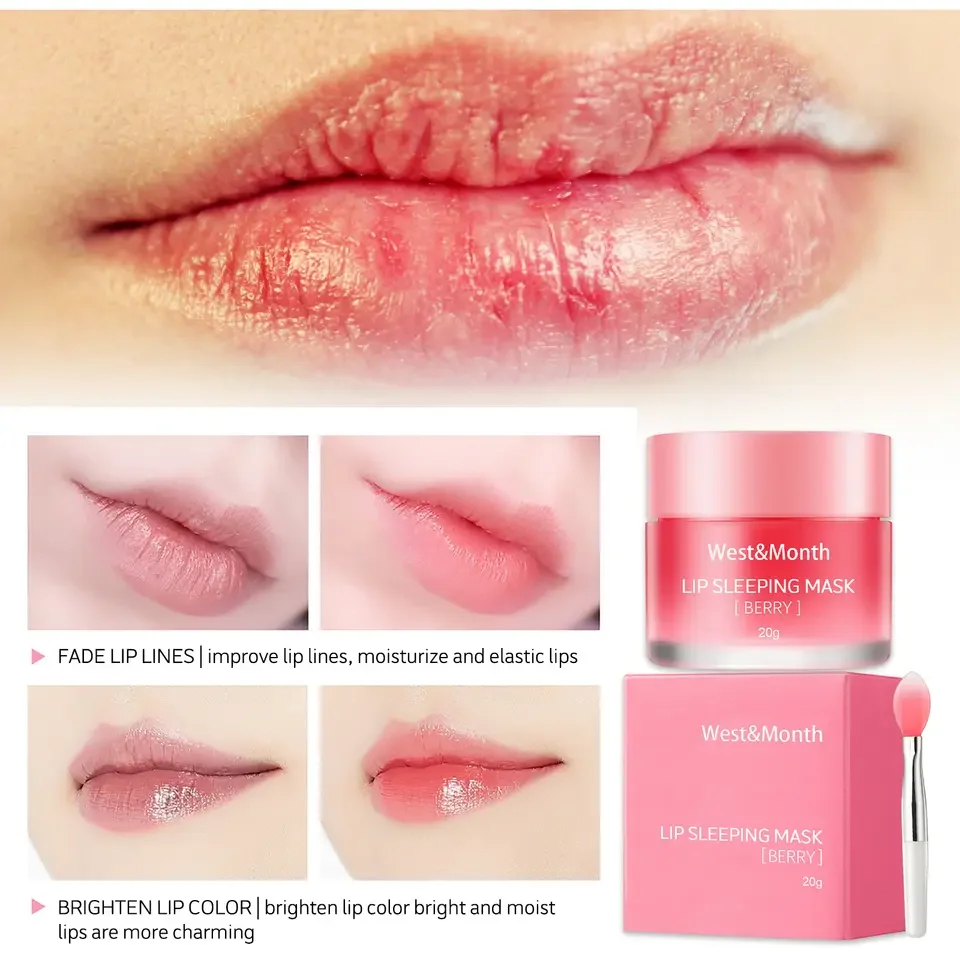 The latest best-selling Internet celebrity explosive jelly lip mask Moisturizing overnight repair lip mask