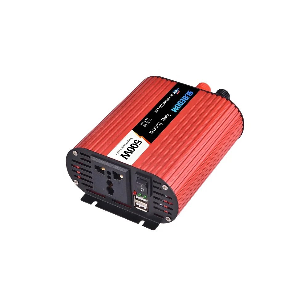 Newest 500w car power inverter 50hz /60hz with Dual USB modified sine wave inverter