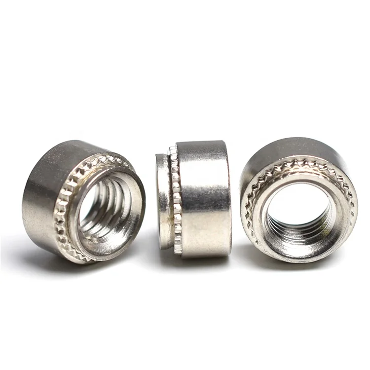 Болты и гайки высокого качества, пресс-гайки, крепежные гайки M2/M3/M4/M6, гайки из нержавеющей стали