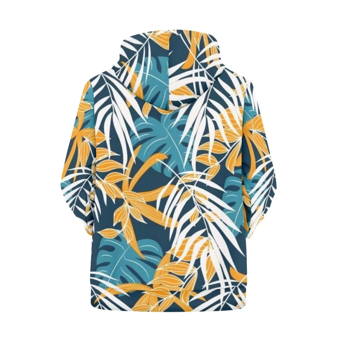 Custom Print Hwaii Monstera Hoodies For Girl Wholesale Contractor 3D Digital Printing Polyester  Tropical botanical Hoodies