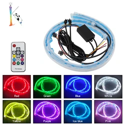 Flexible Car Interior Lighting 12v Usb Neon Glowing Strobing Electroluminescent Wire Lamp Ambient Lighting Kits For App Control