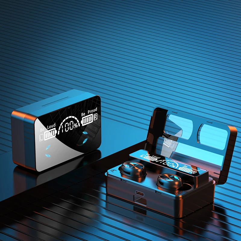 Popular Cellphone Wireless Headphones Mobile PhoneOEM Battery Style Time Version Game In-ear Power Bank TWS Earbuds Earphone