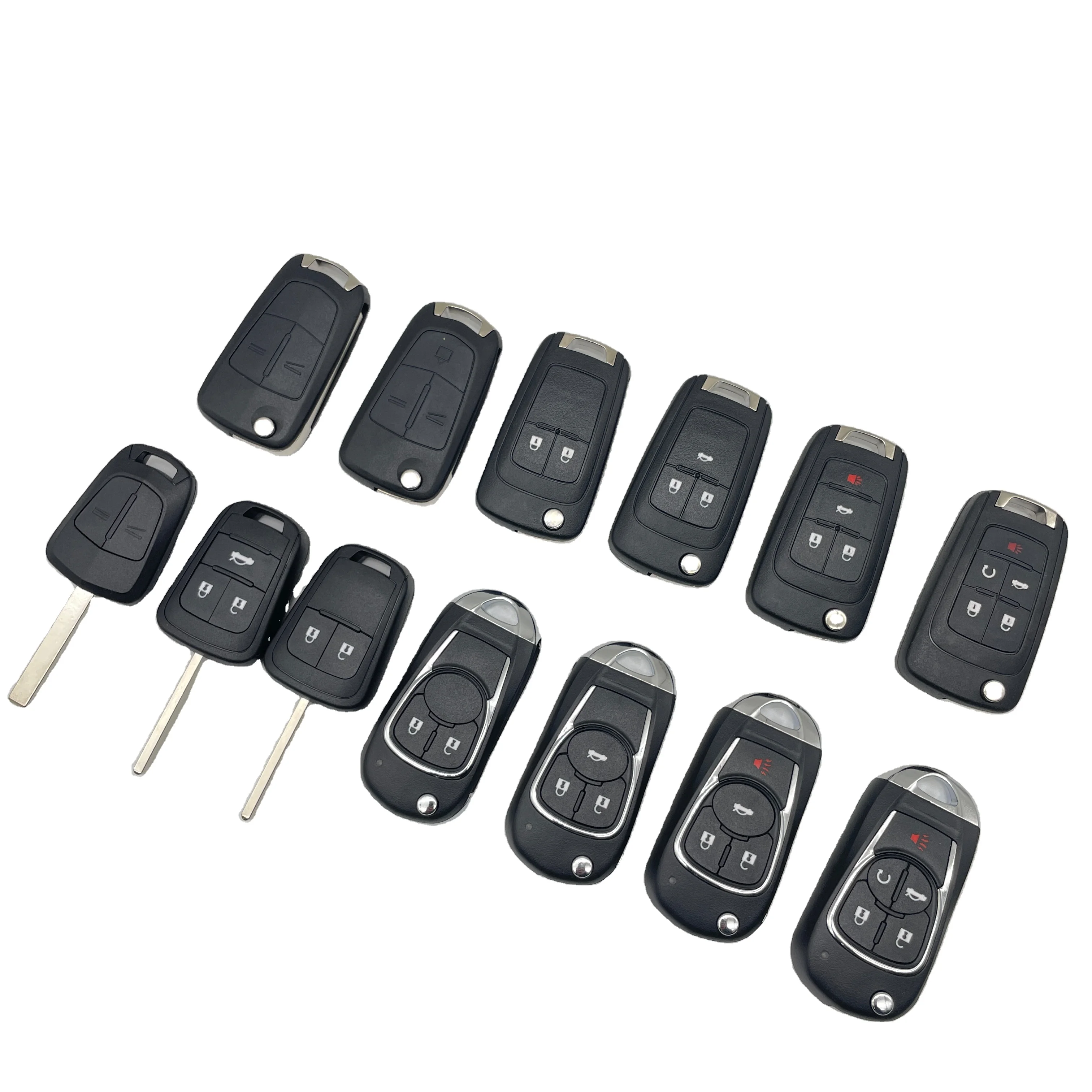 Flip Transponder Smart Car Auto Key FOB Blank Carkey Autokey Shell Housing Case For Aftersales Market