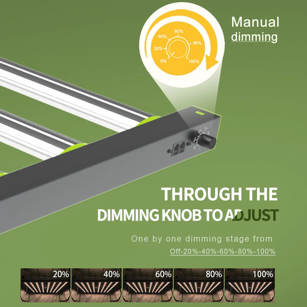 Luxgrow Grow Light LED 720 watt Full Spectrum 700w 720w LED Grow Light Bar for Indoor Garden