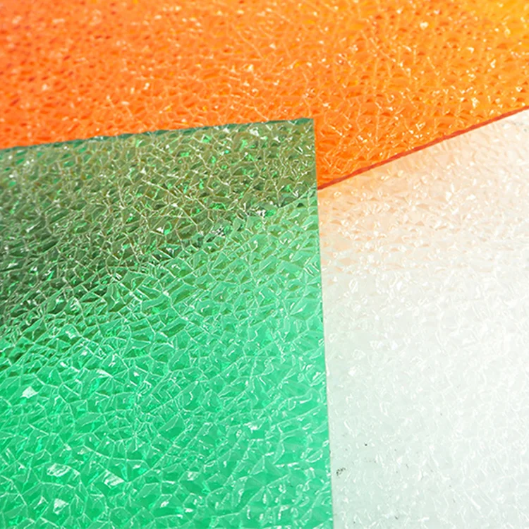Professional Manufacture Pc Plastic Panel Clear 6mm 8mm 10mm Polycarbonate Solid Embossed Sheet