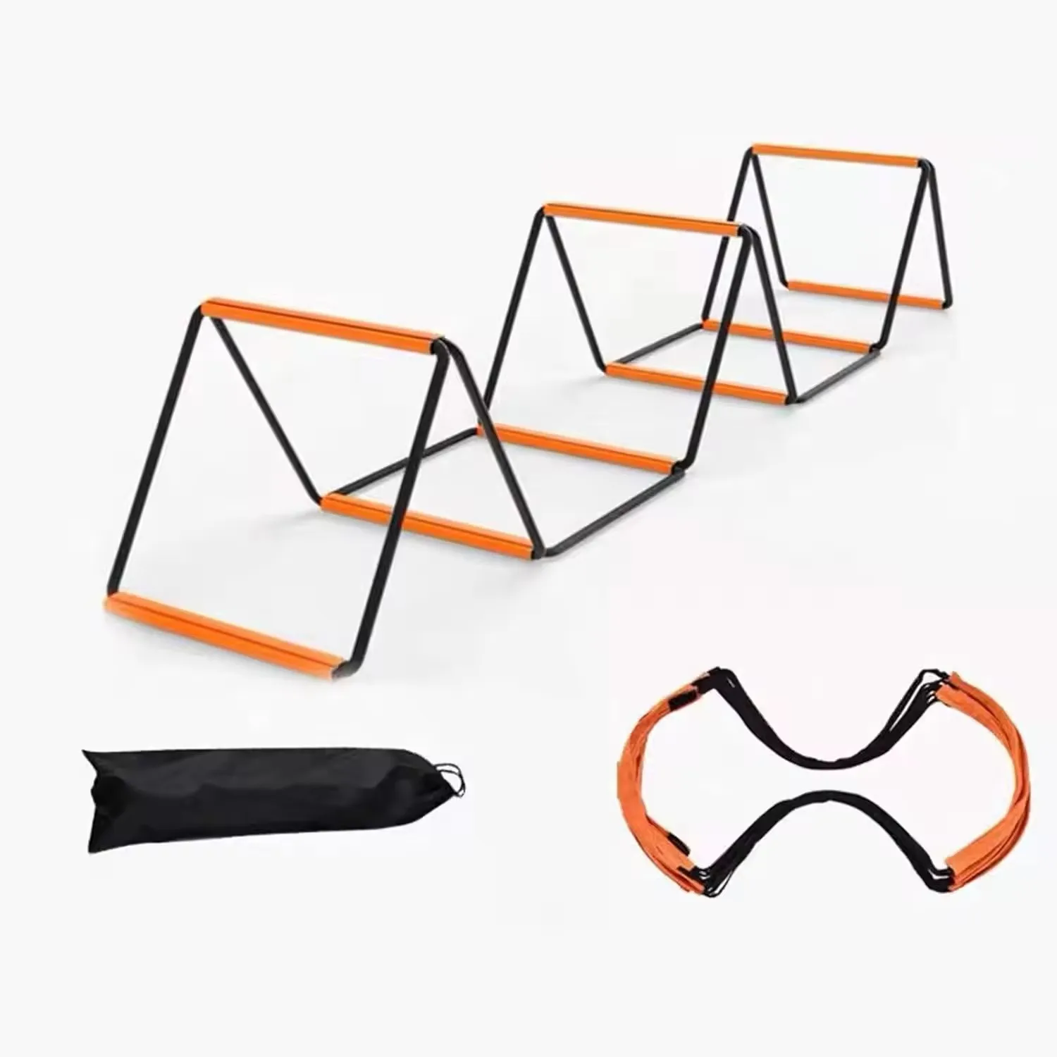 Football training equipment 10 grids 4 meter portable foldable speed training ladder soccer exercise agility ladder