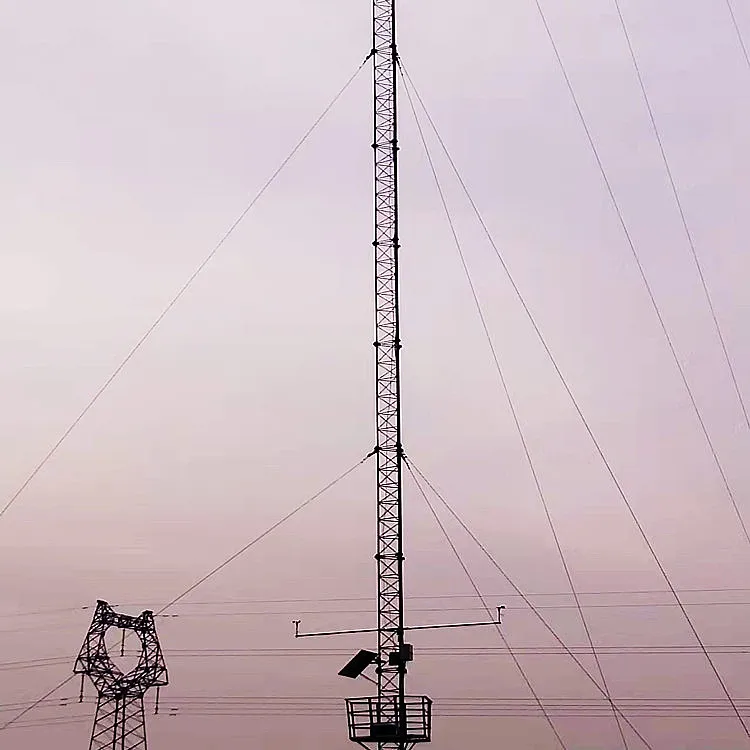20m High Quality Guy Wire Steel Tubular Communication Telecom Guyed Tower