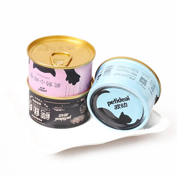 OEM canned food natural meat chicken flavor wet food for dogs cats