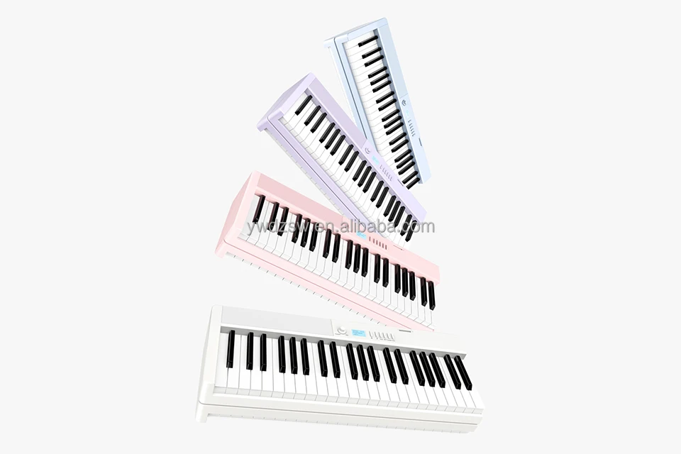 Теренс V30 поддержка Midi Usb интерфейс Bluetooth складной 88 клавиши фортепианная клавиатура полноразмерное полувесное складное пианино
