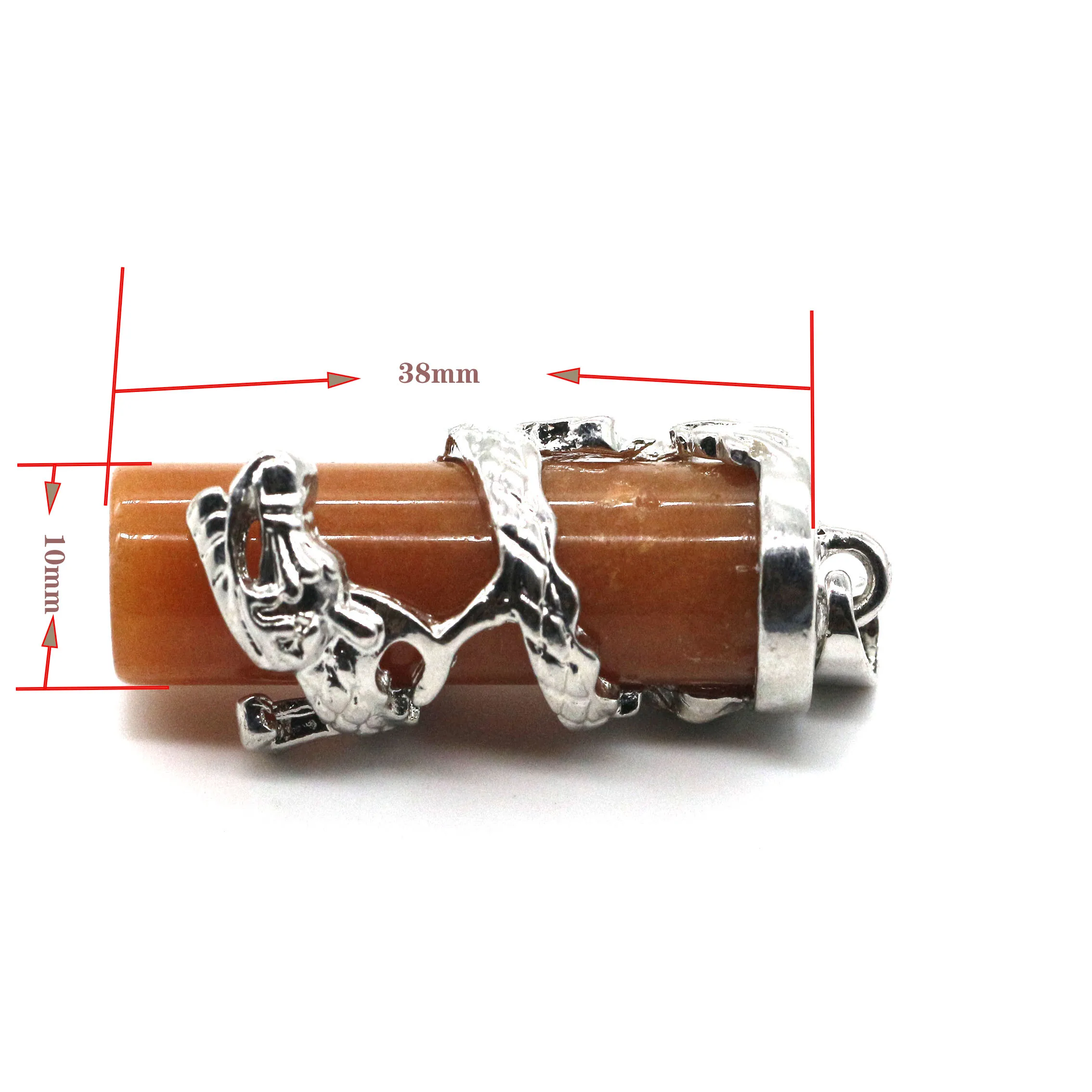 2024 Wholesale gemstone healing crystal pendant dragon gemstone aventurine pendant for healing