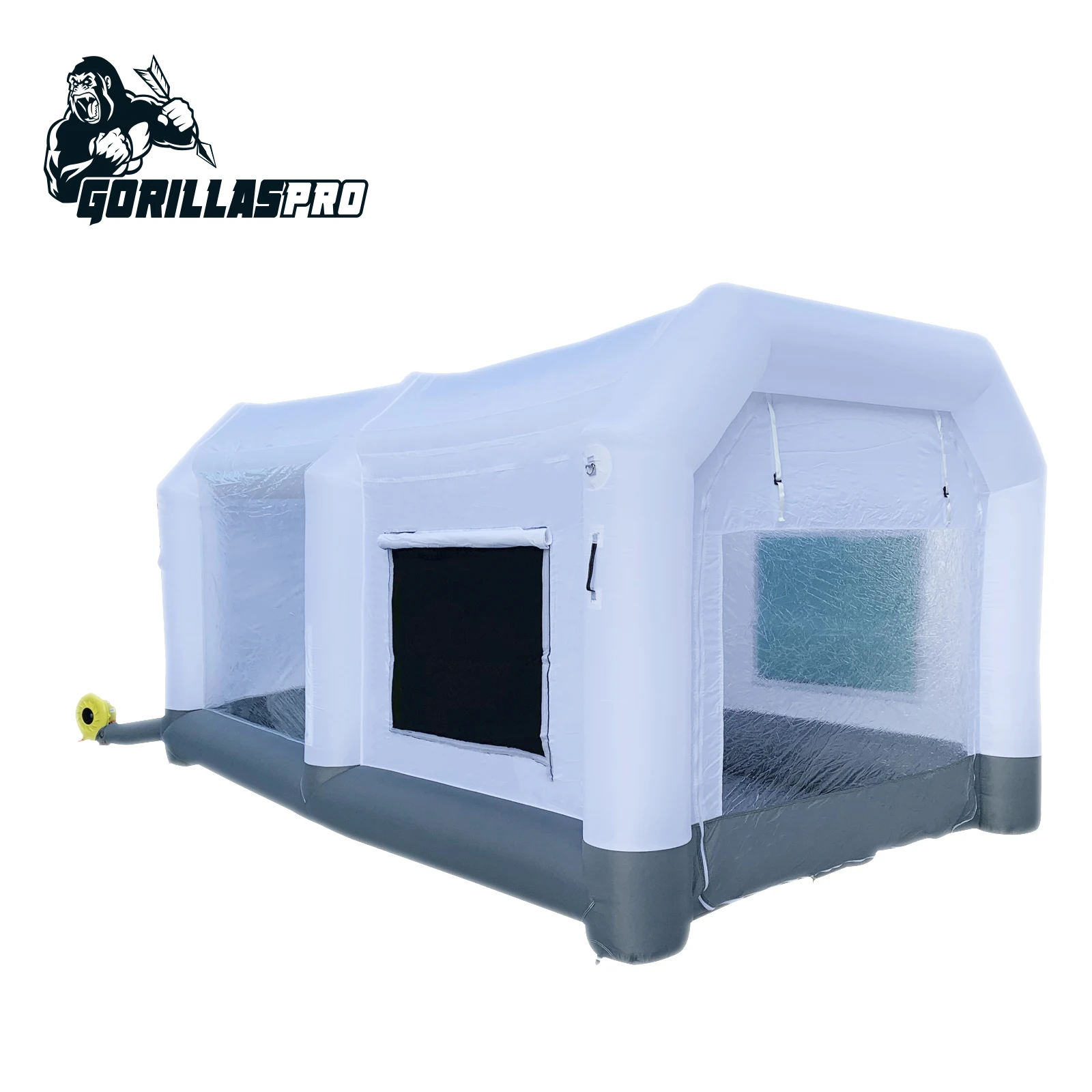 GORILLASPRO заводская цена 16.5x10x8ft надувная покрасочная камера
