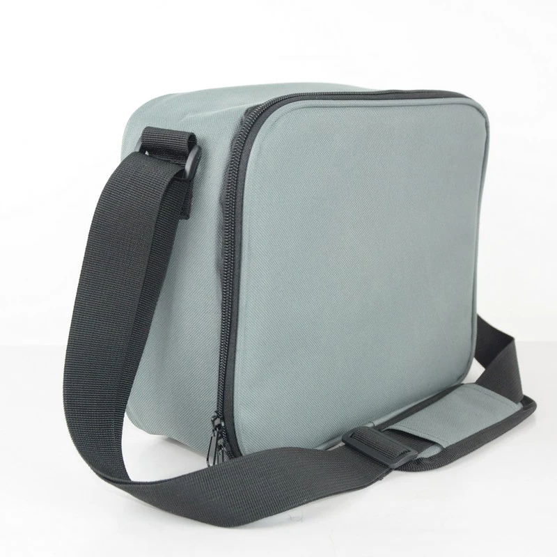 
Simple design insulated lunch cooler bag made of RPET snowflake 