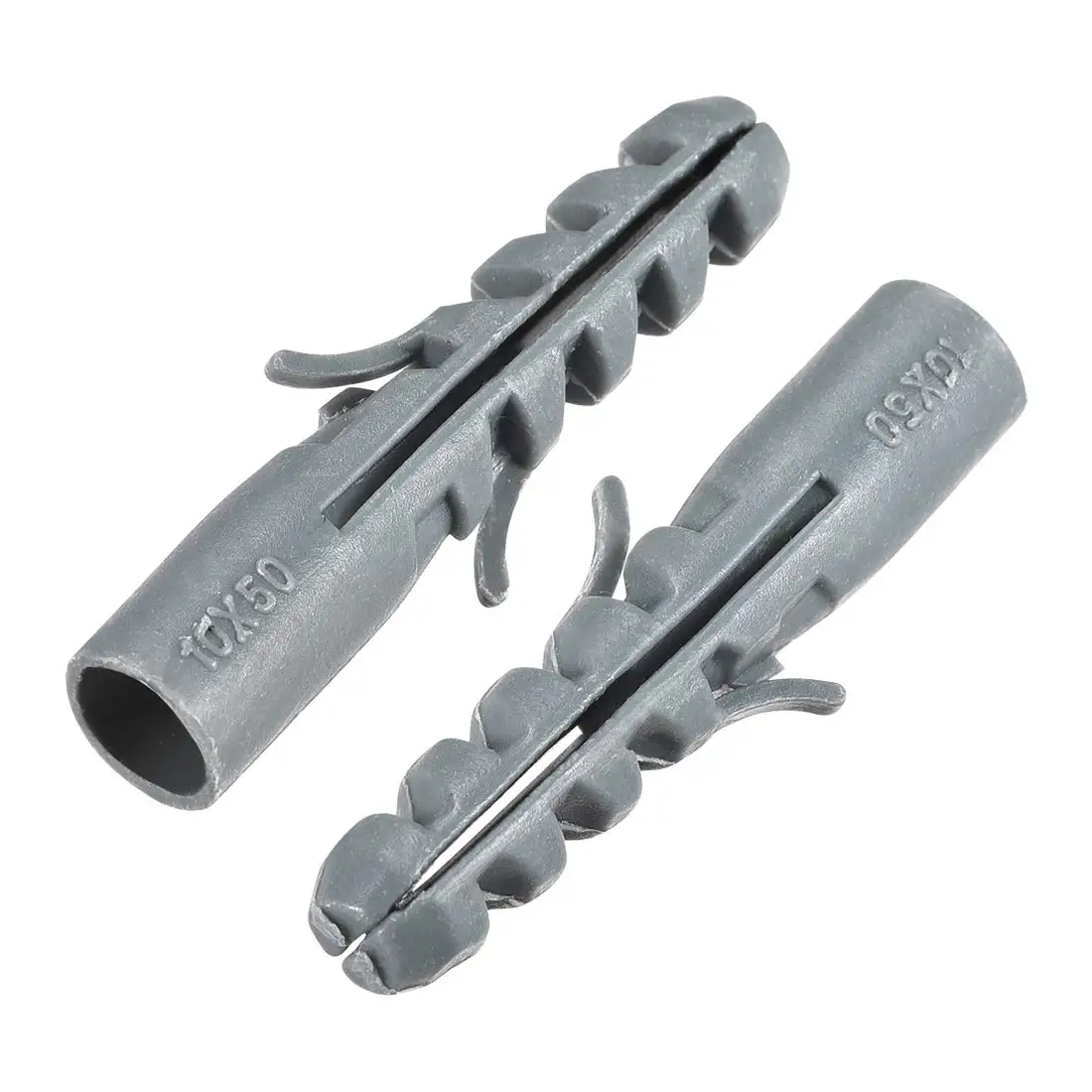 customized size Expansion Tube Bolts Column Frame Fixings Gray plastic Anchor with screws