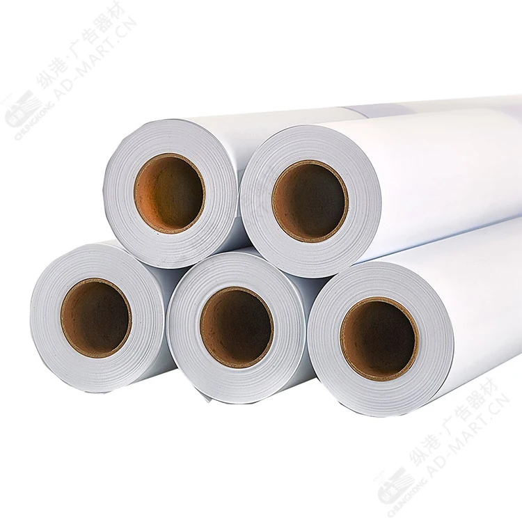 1.52*50m Wholesale  Printable Dye Ink Fast Dry Poster Material Printing PP Paper  Eco-Solvent PP Paper For Large Format Printing