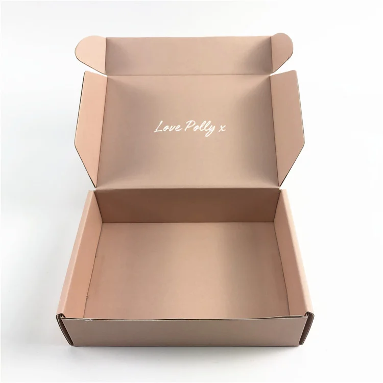 Eco friendly manufacture price packaging boxes custom logo mailing  kraft paper corrugated box with printing