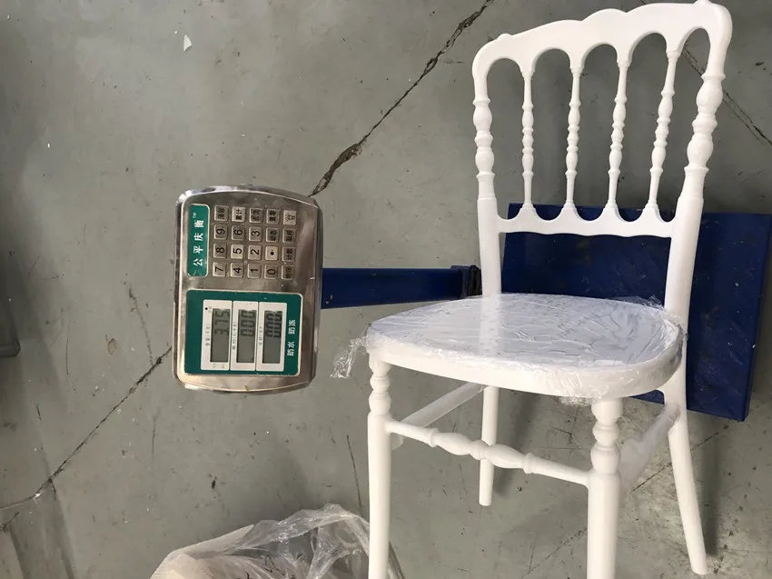 Plastic Rental Company Gold and Clear Napoleon Wedding Banquet Chairs