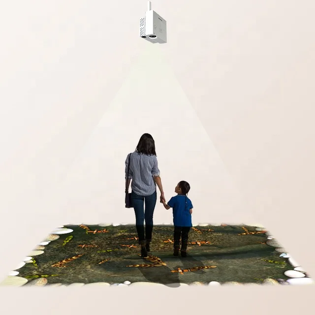 ChariotTech projector 3D interactive floor for Advertising /Wedding /Exhibition Solution All in One System