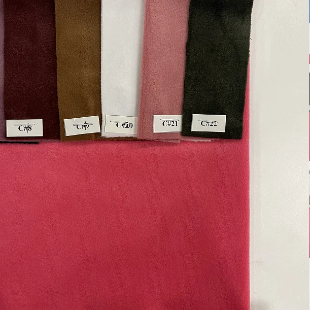 poly spandex fabrics custom spandex velvet fabric for clothes toy sleepwear form chinese factory