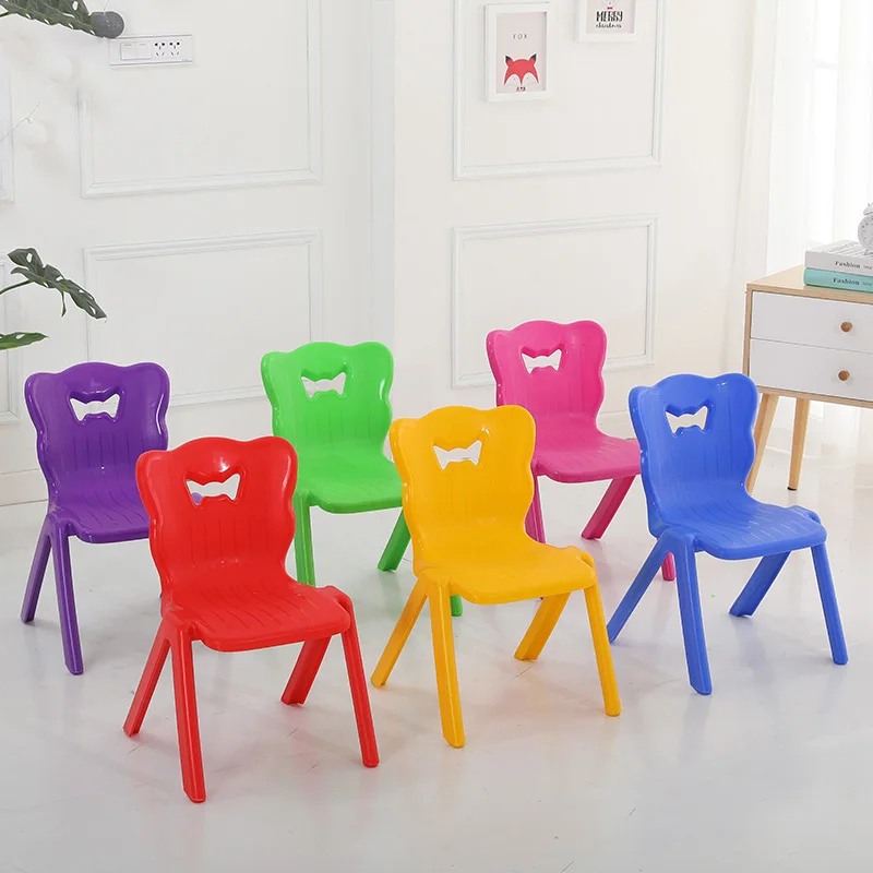 Cheap Colorful Design Modern Home Furniture Wholesale Kids Baby Children Stackable Chair For Kids