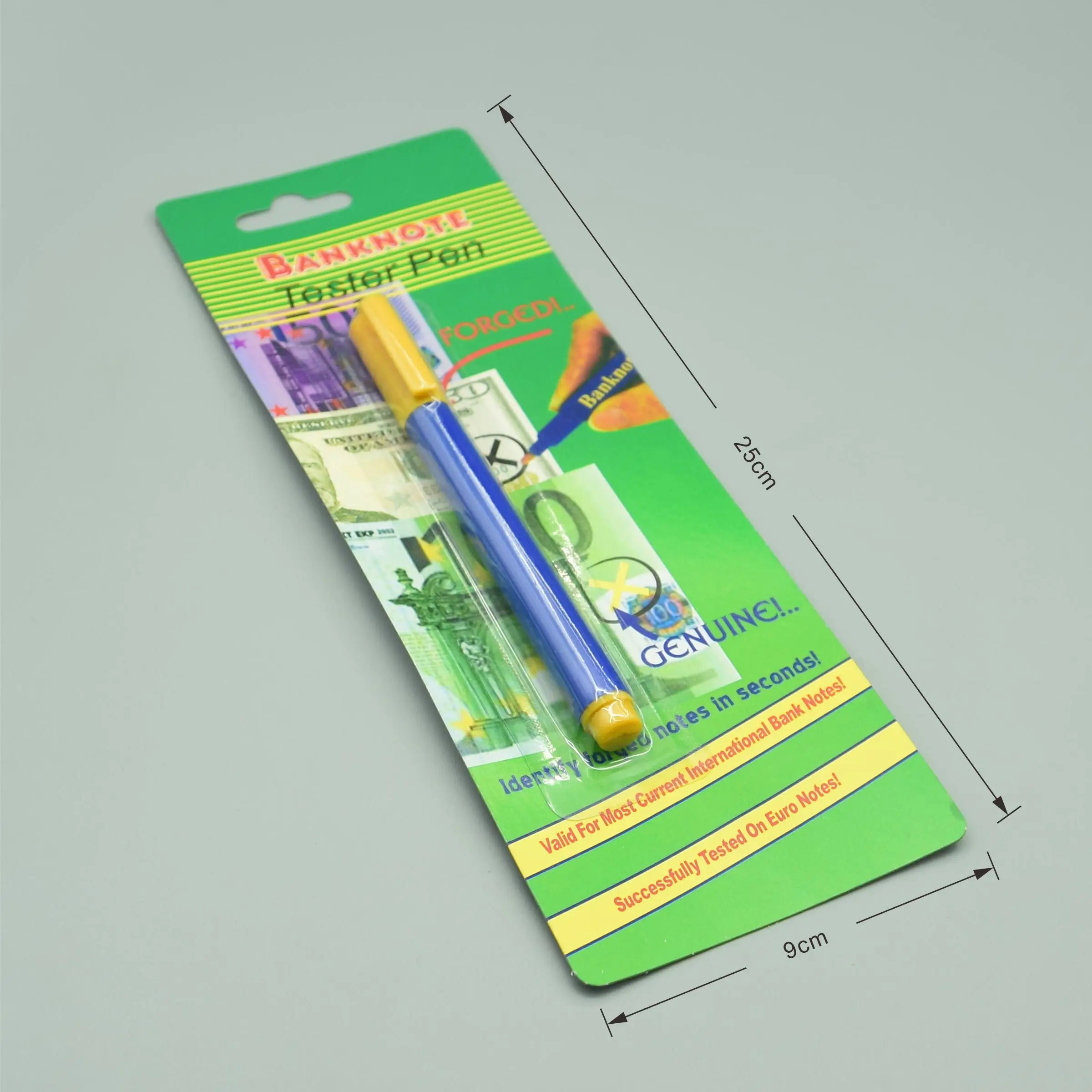 Best Seller Universal Money Banknote Tester Pen Cash Currency Detecting Ink Pen Bank Note Checker Detector