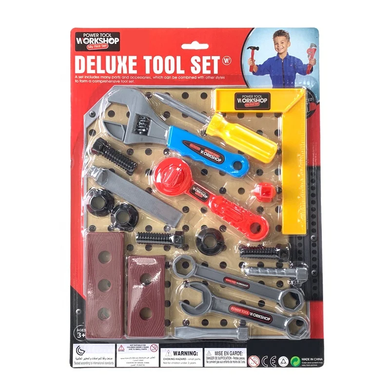 Hot Sale Play House Set Toys Repair Tool Box Kit Tool Plastic Tool Play Set Toy For Boy