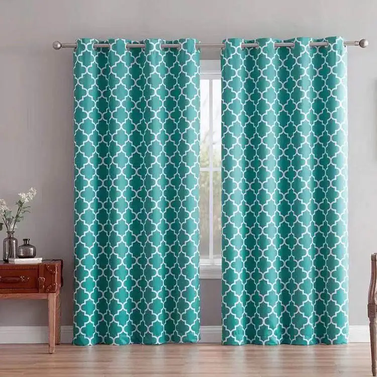 New Products Snap Up Good Quality Window Curtains Luxury Curtain Set Window