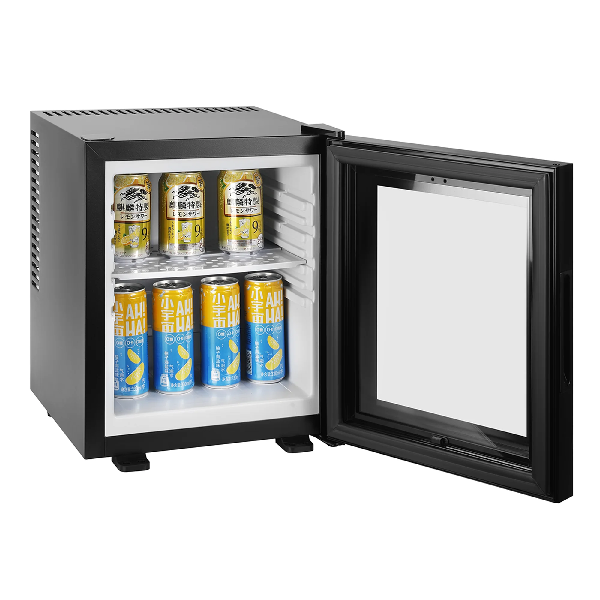 220V Mini Chocolate Display Fridge Refrigerator For Hotel Mini  Custom Fridge