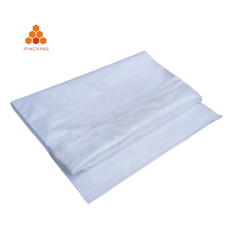 reusable single-layer 20kg 50kg factory price woven pp soya beans bean cereal rice wheat plastic bag 100kg
