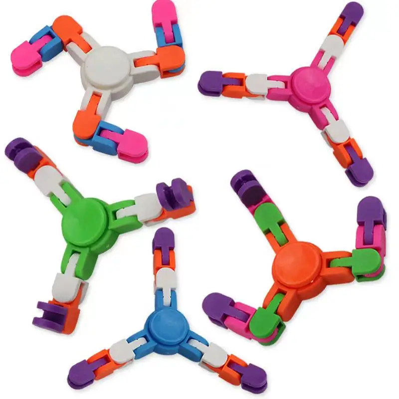 Click Fidget Toys Finger Sensory Toys Puzzles games Wacky Tracks Snap Toys Decompression