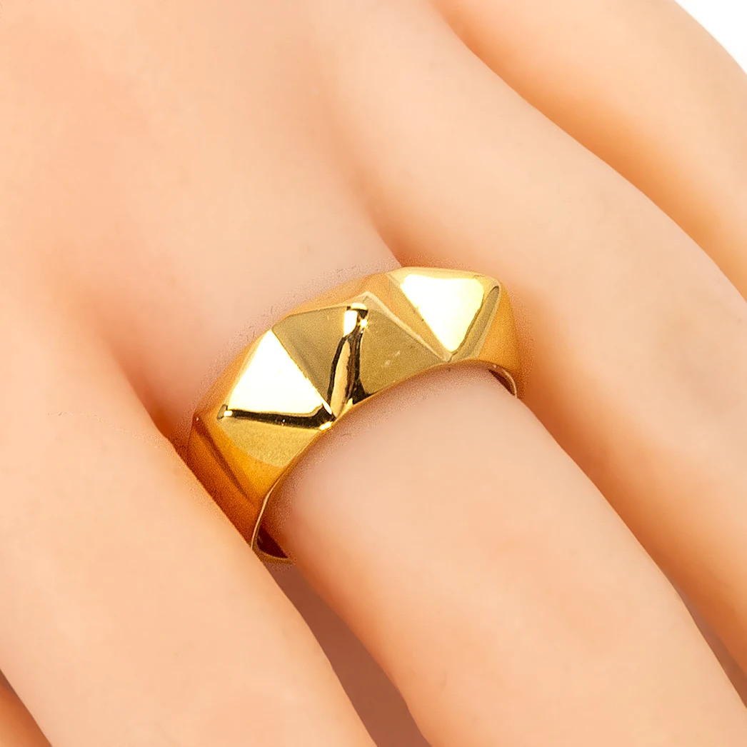 2024 New Arrival 18k Rings Jewelry Women Gold Plated Rings Jewelry Women Stainless Steel Rings Jewelry Women