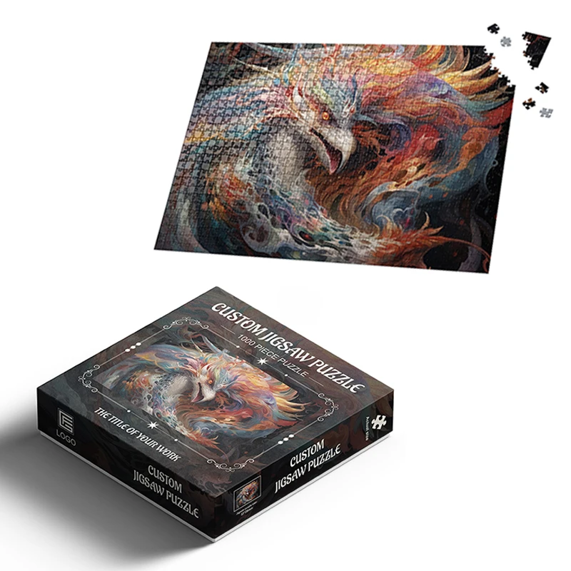 Different Style 500 1000 Pcs in 1 box Cartoon Puzzle Game Educational Learning Toy Games for Children Kid