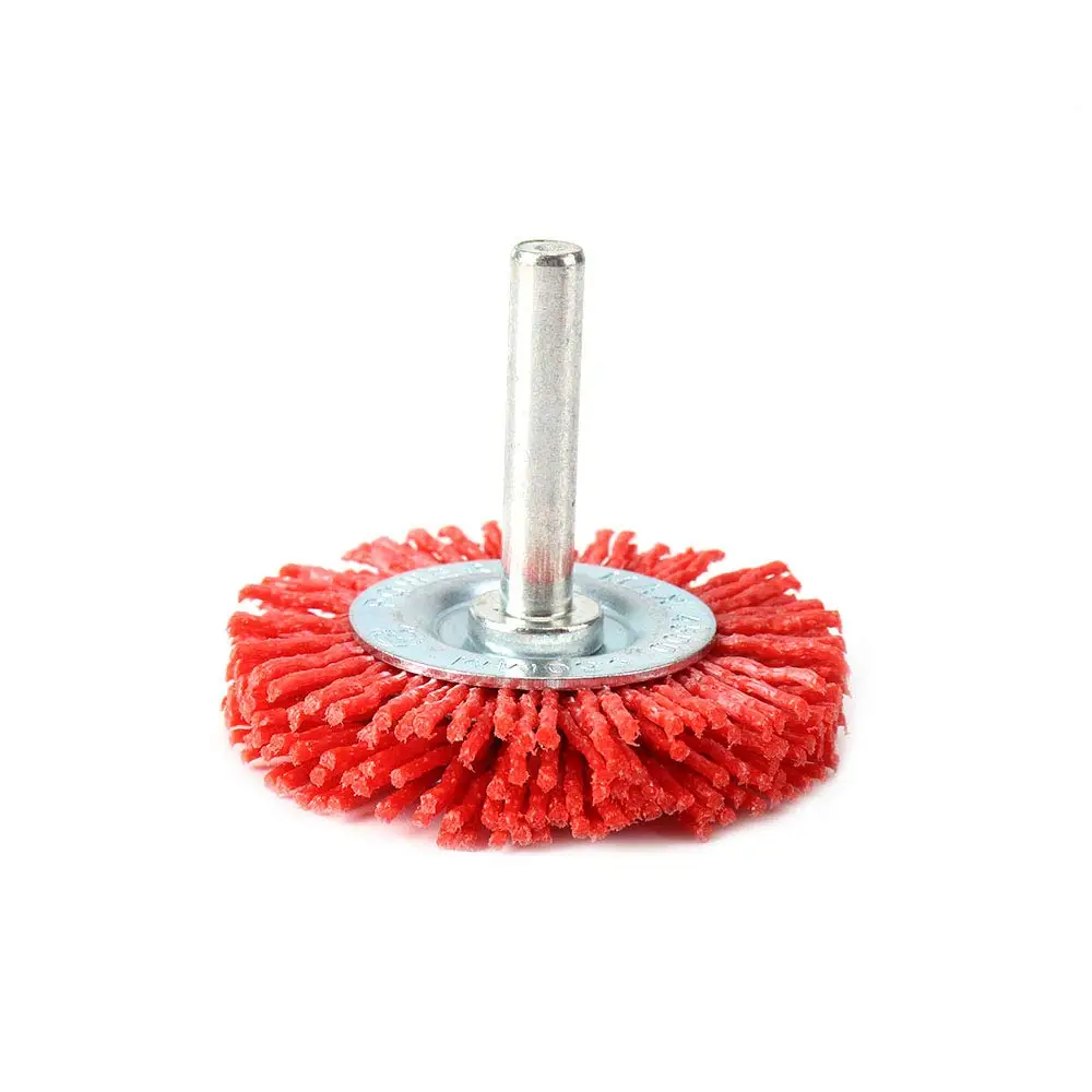 Нейлоновая щетка для 1/4 насадка дрели 80 #120 #320 # Чистящая ржавчина