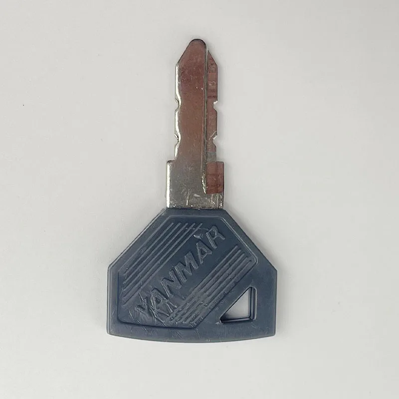 Excavator door opening and locking ignition key suitable for Yangma excavator