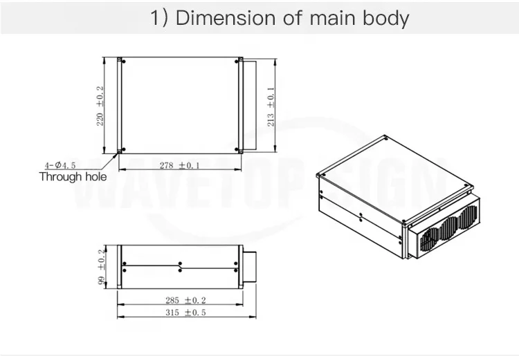 Discount Marking machinery laser source 20w 30w 50w JPT laser power fiber laser source price