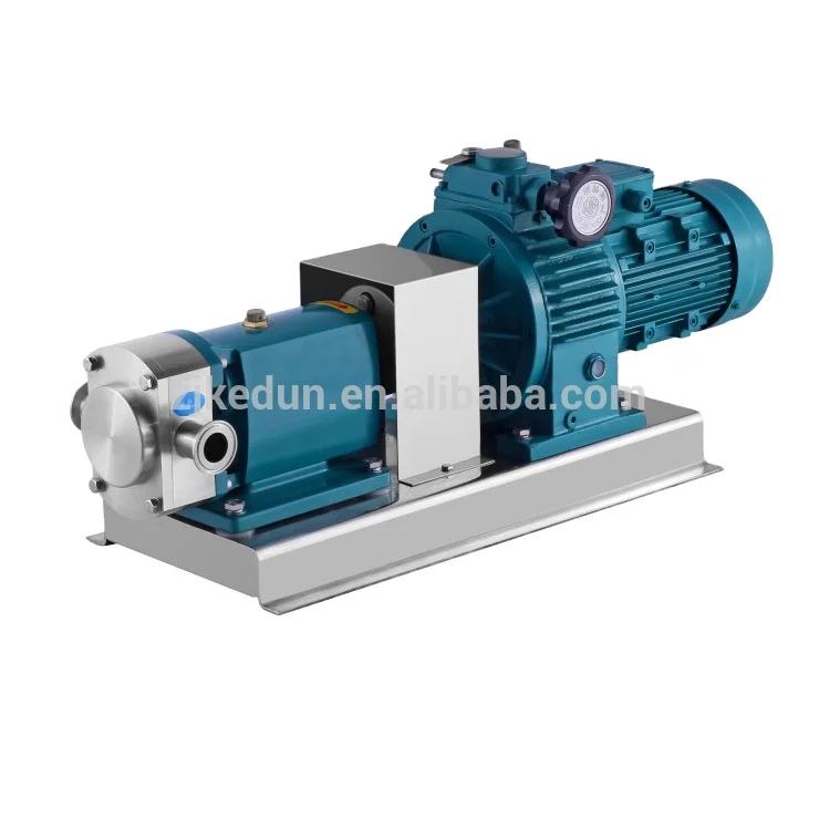 honey hygiene grade Rotary lobe pump high viscosity tomato sauce lobe rotor pump