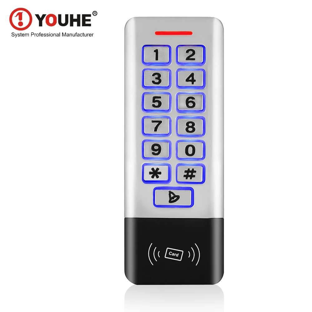 YOUHENew Metal Keypad Ip68 Waterproof electronic IC ID induction door lock Control Systems