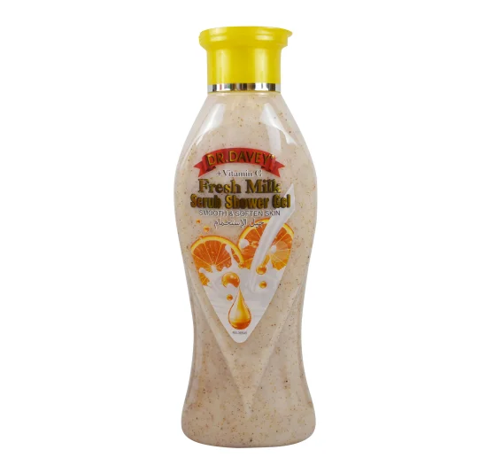 oem obm Factory Price Organic Exfoliating Peeling shower gel Whitening milk Scrub Body Wash