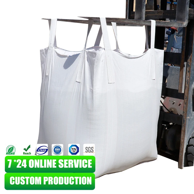 Прямая поставка с завода 1 тонна большой мешок упаковка bigbag боковая петля система разгрузки больших пакетов 1000 кг 1500