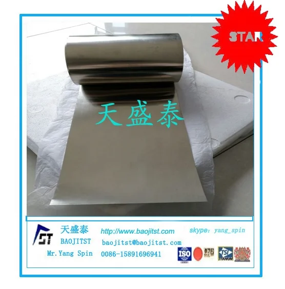 ASTM B393 Niobium strip