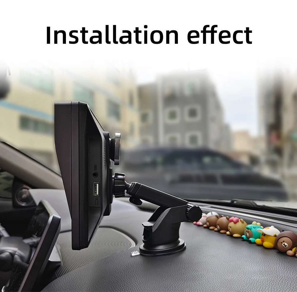 Dvr Carplay Screen 9 Inch Touch Display Navigation Car Screen Universal Auto Car Monitor For Apple/Android Carplay