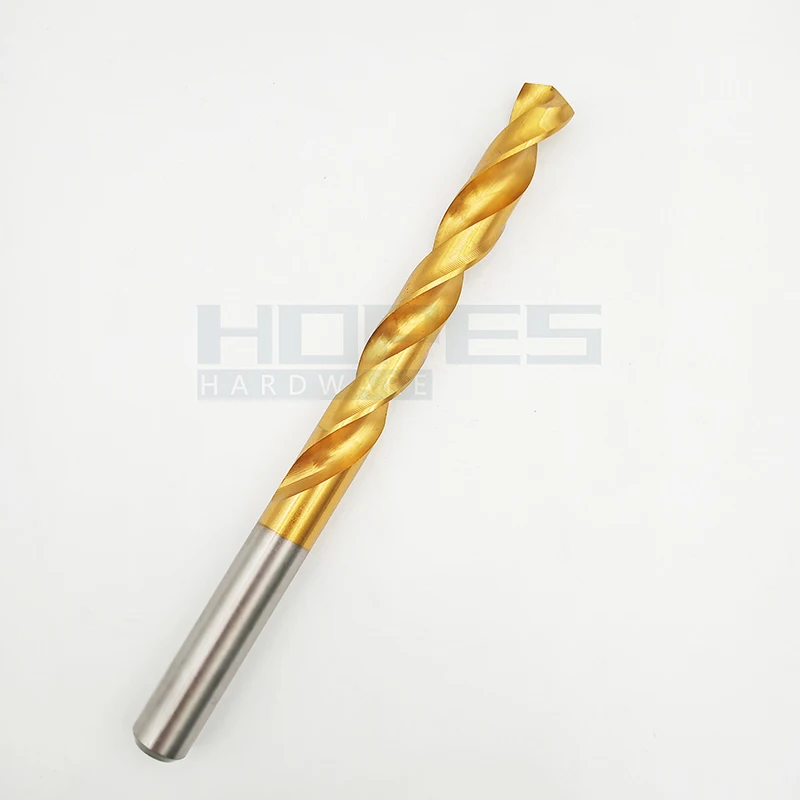 High quality HSS M42 Co8 TiN coating Parallel Straight shank Twist drill bits with size 1.0-13mm