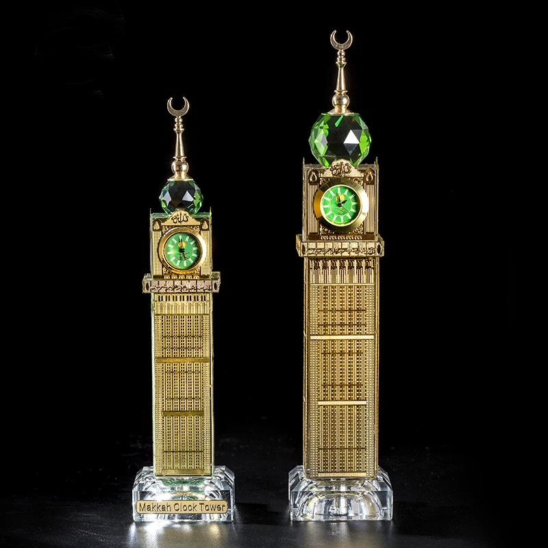 Nice Design Makkah Clook Tower Crystal Building Model