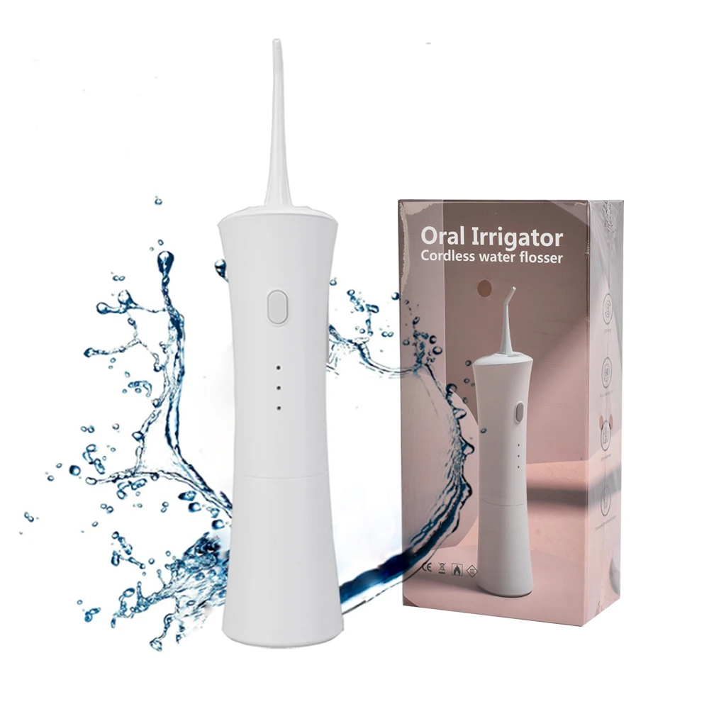 DIONE portable manual tooth spa cleaner water flosser electric best cordless oral irrigator