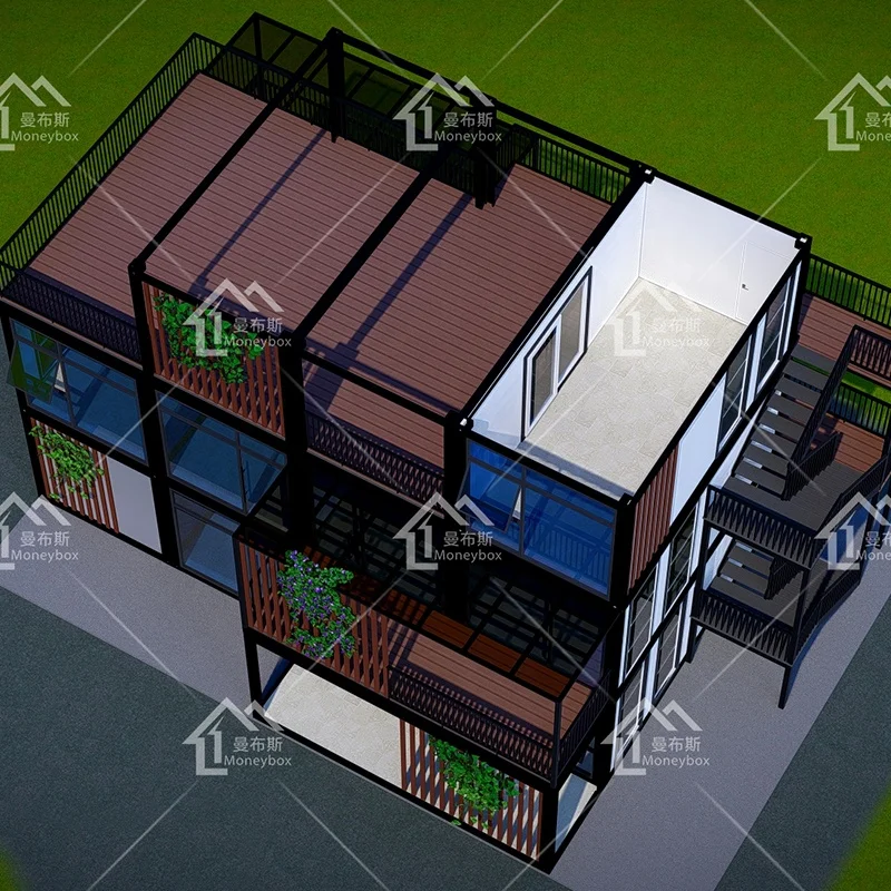 Prefabricated 20/40 ft modular container homes buildings, office container for sale