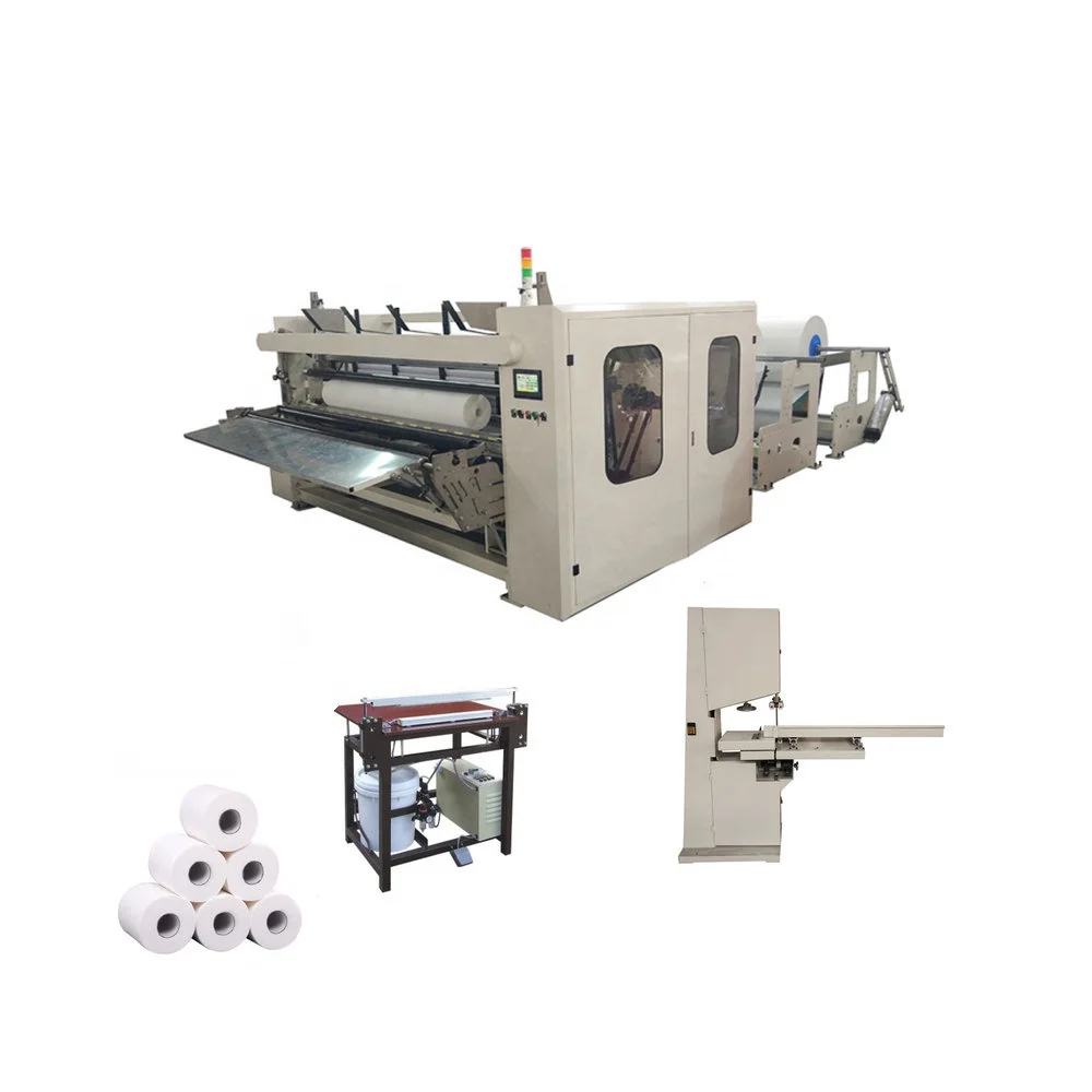 
Automatic small scale toilet tissue paper making machine production line price 
